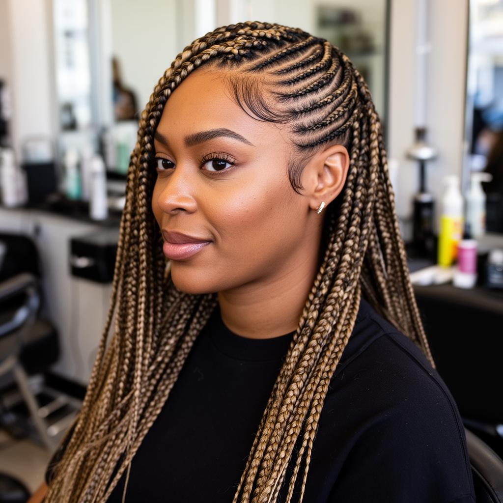 Lemonade Braids example