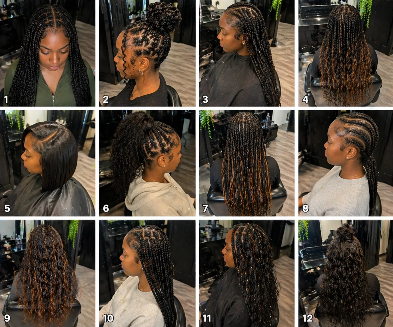 Passionate P. Hair Lounge braids and natural hair work in Greensboro, NC